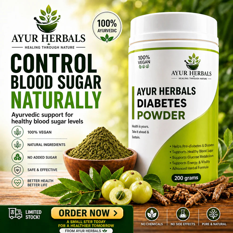 VIDA HERBALS DIABETES BLOOD SUGAR POWDER - 15DAYS CHALLENGE
